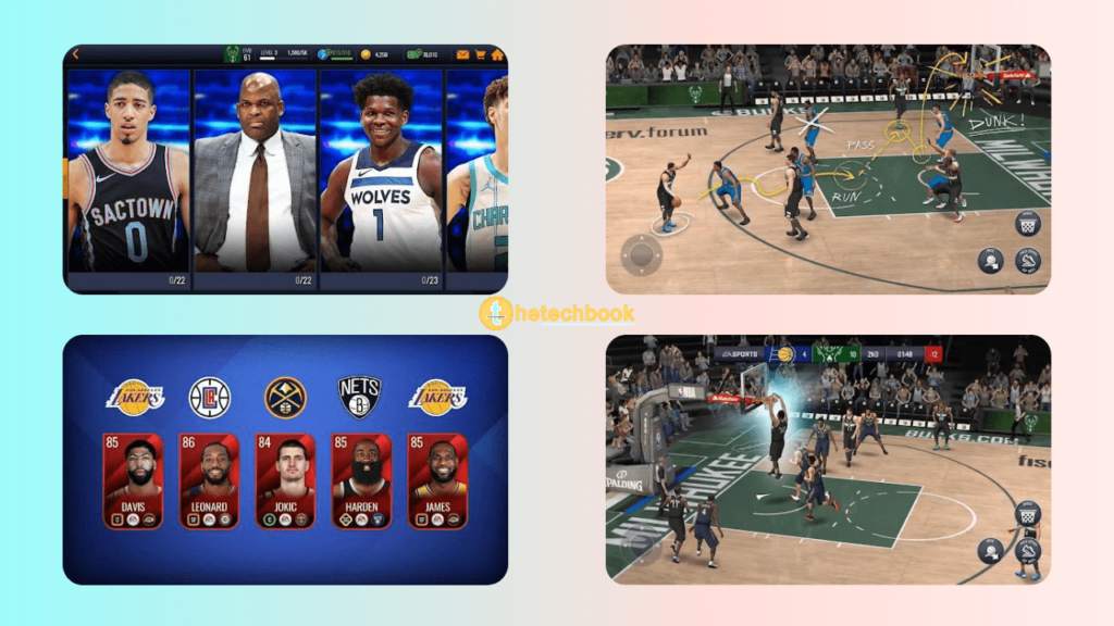 NBA LIVE Mobile (best basketball game for mobile)