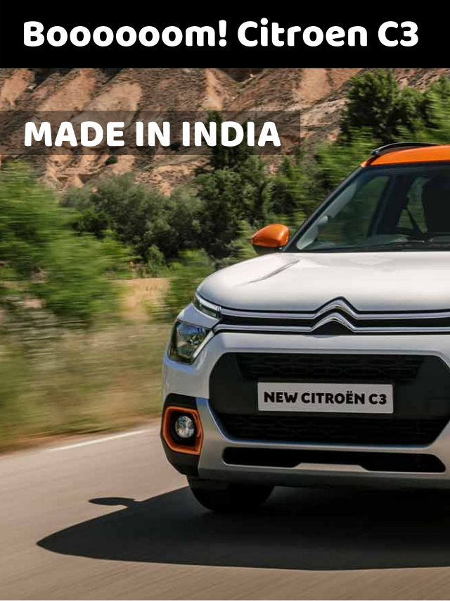 Citroen C3 Booking Open, Ready to Launch In India
